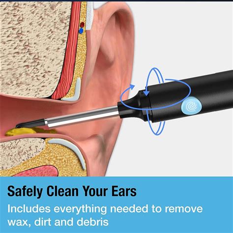 Ear Wax Removal Tool With Camera By Tilcare Complete Ear Cleaning Kit