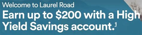 Laurel Road Promotions 200 300 400 540 Checking Savings