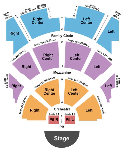 Scottish Rite Auditorium - Collingswood Seating Chart | Star Tickets