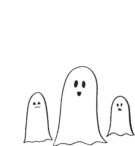 Ghost Halloween Sticker - Ghost Halloween Heathermore - Discover ...