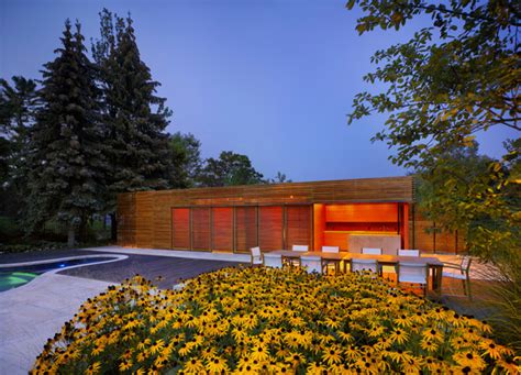 Kleinburg Pool Pavilion Modern Pool Toronto By Amantea