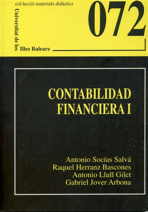 Contabilidad financiera El modelo contable básico