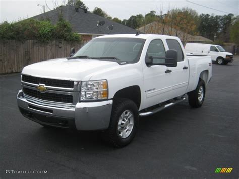 2009 Summit White Chevrolet Silverado 2500hd Lt Crew Cab 4x4 62098246 Photo 18