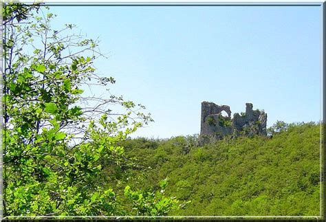 Diaporama château de Pélafol Barbières Château féodal et ruine