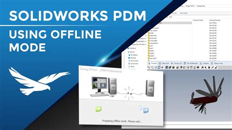 Solidworks Pdm Working In Offline Mode Youtube