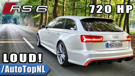 Loudest Audi Rs6 C7 In The World Revs Onboard And Exhaust Sound By