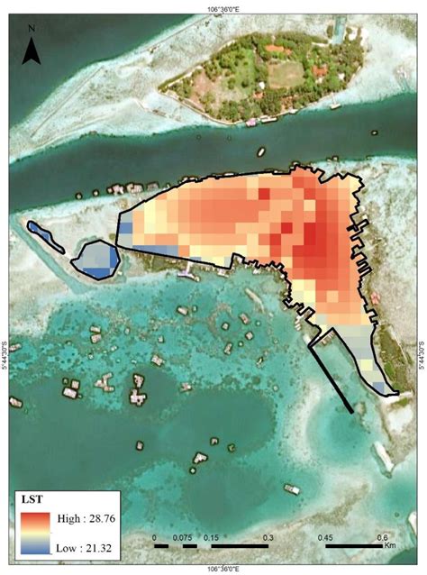 Land Surface Temperature map for 2023 | Download Scientific Diagram