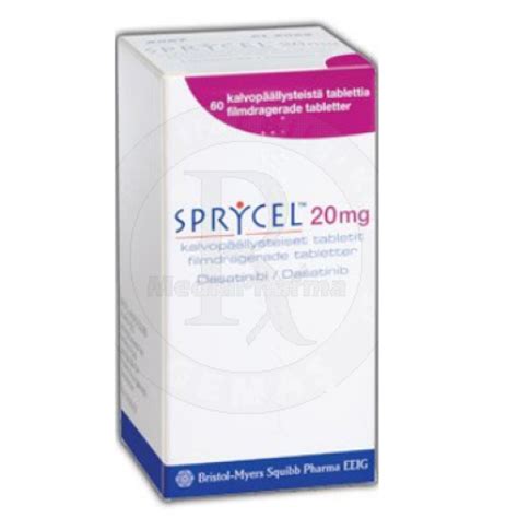 Sprycel 20MG Tablets 60S – Biopharmtech