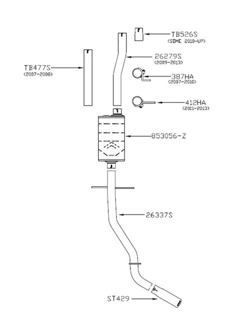 2010 Chevy Silverado Exhaust Diagram