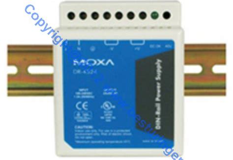 Moxa DR-4524 din rail voeding 24VDC