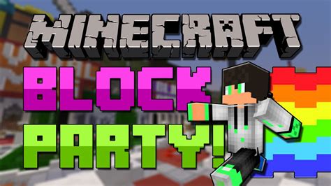 Minecraft Block Party On The Hivemc Server Youtube