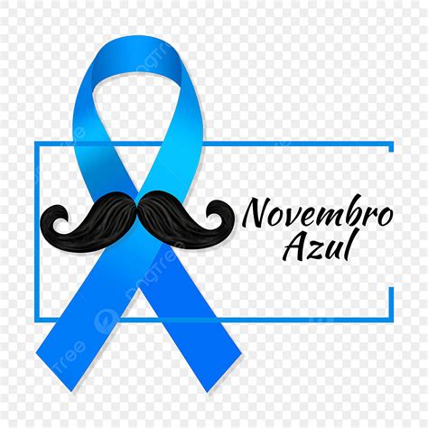 Fita Azul Texturizada De Novembro Azul E Borda Bigode Png Textura