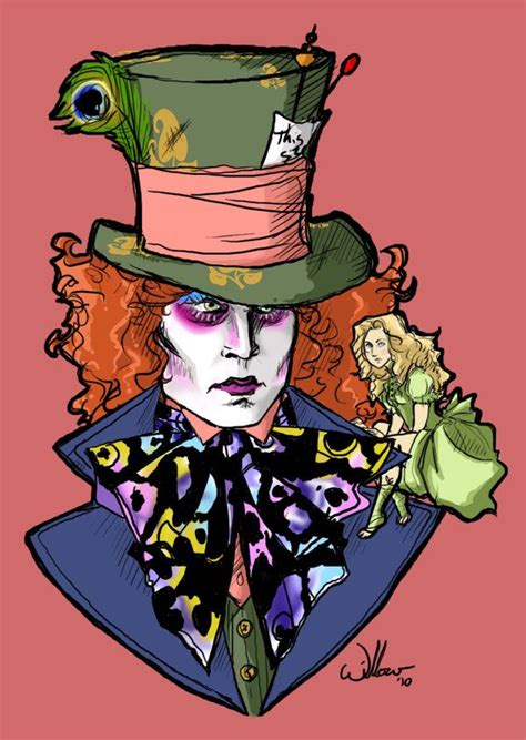 Alice And The Mad Hatter By Willowsama On Deviantart Artofit