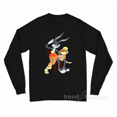 Bugs Bunny Spanking Lola Bunny Long Sleeve Shirt Trendstees