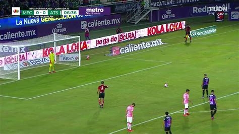 Gol Anota Para Mazatl N Fc Camilo Sanvezzo Deportes Liga Mx Tudn