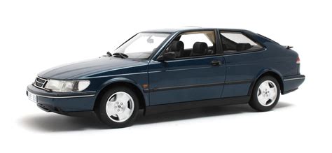 SAAB 900 SE Turbo 1994 Blue Metallic 1 18 Cult Scale Models