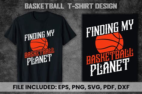 Finding My Basketball Planet T-shirt Graphic by mrhasib429Creative