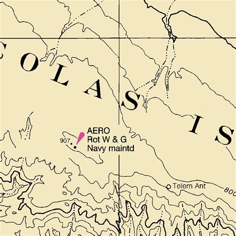 San Nicolas Island Map by National Oceanographic & Atmospheric Administration (NOAA) | Avenza Maps