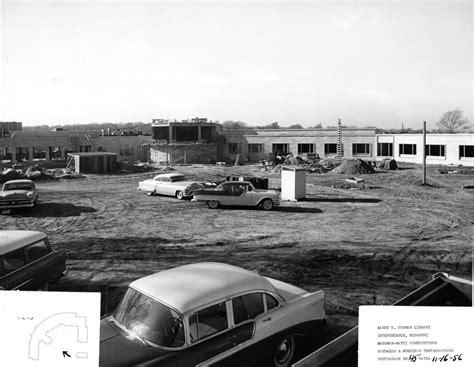 View of the construction of the Harry S. Truman Library | Harry S. Truman