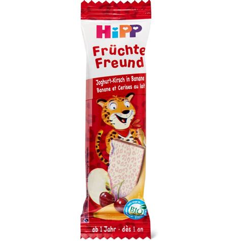 Hipp Früchte Riegel Joghu Kirsch Banane Migros