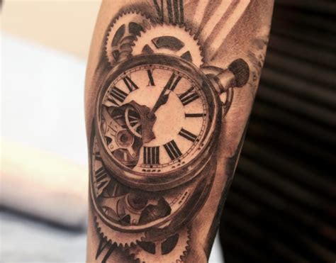 Significado De Tatuaje De Reloj Con Numeros Romanos Symbols