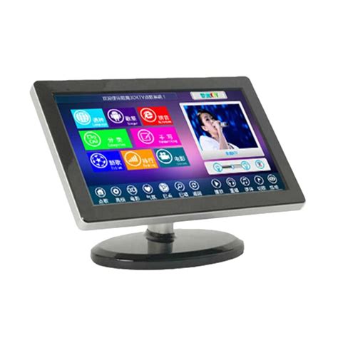 Jual Touchindo Hitam Led Monitor Touchscreen Standing Pendek Di