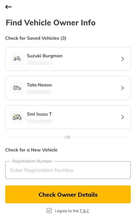 How To Find Vehicle Owner Details By Number Plate In Tamil Nadu In