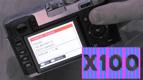 Fujifilm X How To Check Firmware Version Youtube