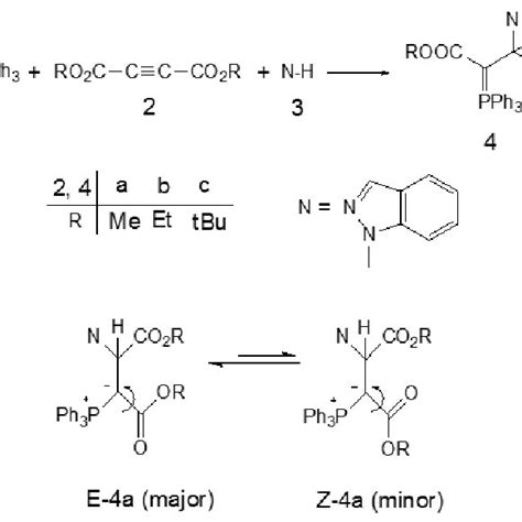 (a) The reaction between triphenylphosphine 1, dialkyl... | Download ...