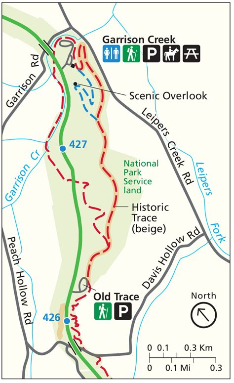 Filenps Natchez Trace Highland Rim Detail Trail Map Wikimedia