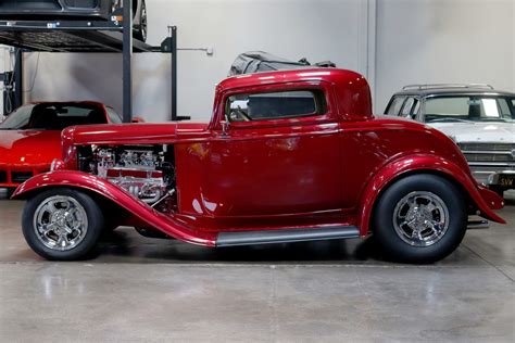 Used 1932 Ford Coupe 3 Window For Sale 59995 San Francisco Sports Cars Stock C21092