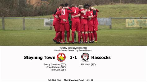 Report: Steyning Town 3-1 Hassocks | Hassocks FC