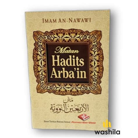 Pocket Book Matan Hadist Arbain Shaykh Imam An Nawawi Piu Shopee