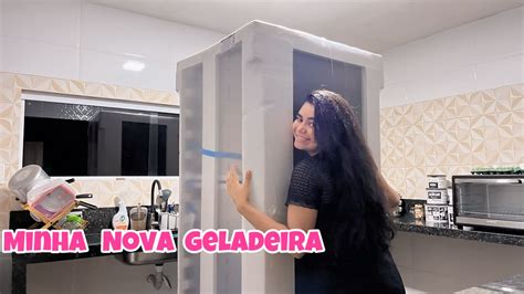 Minha Geladeira Nova Chegou Youtube