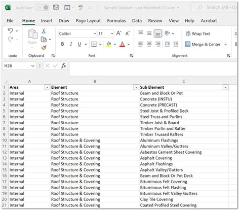 Design - Table - Tabular Data Options