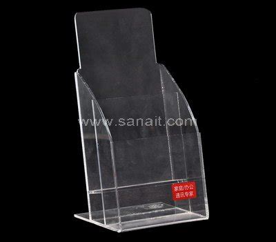 Acrylic brochure display stand, Clear brochure holder