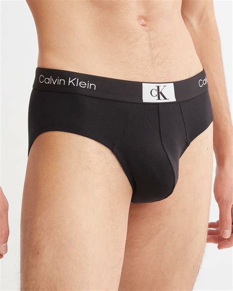 Calvin Klein 1996 Cotton Hipster Brief Black Calvin Klein Taiwan