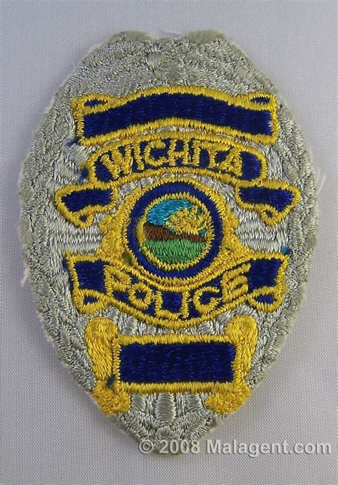 Wichita Kansas Police Badge Patch A Wichita Kansas Police Flickr