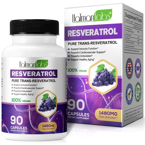 High Purity Resveratrol Capsules 98 Trans Resveratrol Reservatrol