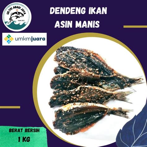 Dendeng Ikan Asin Manis 1Kg Lazada Indonesia