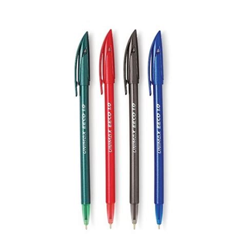 Stylo A Bille Eeco Mm Rouge Unimax