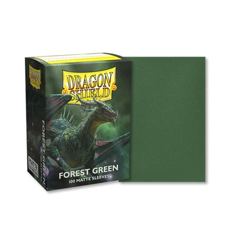 Dragon Shield Matte Forest Green Sleeves Kraken