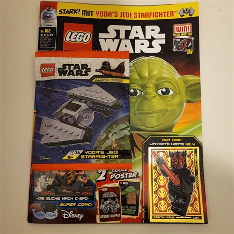 Revista Lego Star Wars Yoda S Jedi Starfighter Nr Bucuresti