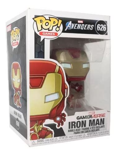 Funko Pop Iron Man 626 Avengers Gamerverse Caja Lastimada Envío Gratis