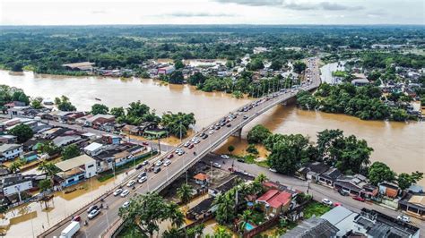 Fechamento De Pontes Em Rio Branco Causa Engarrafamento De 2 3km Na