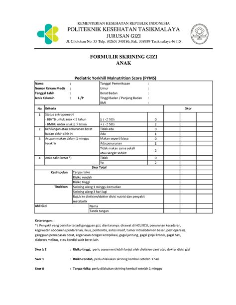 Skrining Dan Assesment Gizi Sumber Elektronis Hot Sex Picture