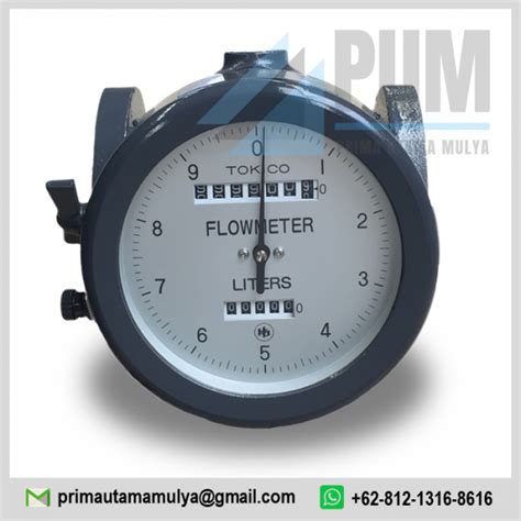 FLOW METER TOKICO 1½ INCH TYPE FRO043804X RESET 1 5 Prima Utama Mulya