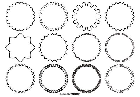 Assortiment De Formes Vectorielles De Cercle 110003 Art Vectoriel Chez