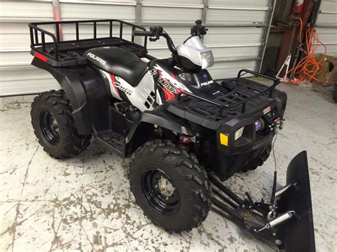 Sold 2004 Polaris Sportsman 700 Efi With Plow 1700 Miles 3800 All