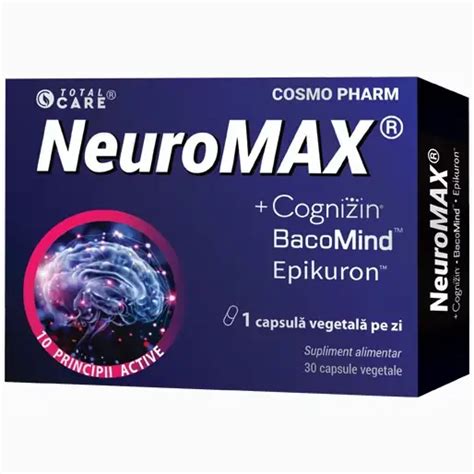 Neuromax 30 Capsule Cosmopharm Dr Max Farmacie